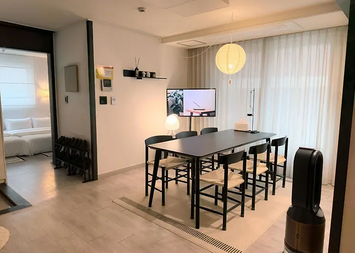 Appartement Hue 4 Queen Beds 2 Bath 8pax Near Kspo Dome